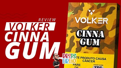 Review Volker Cinna Gum: Chicletes de Canela - Drops do Firfão #9