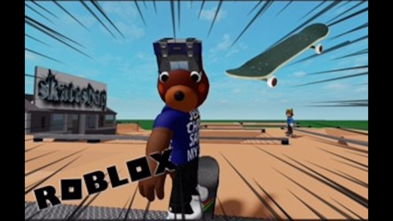 ROBLOX SKATING!(I GET HURT) PART ONE OF A TWO PART VIDEO