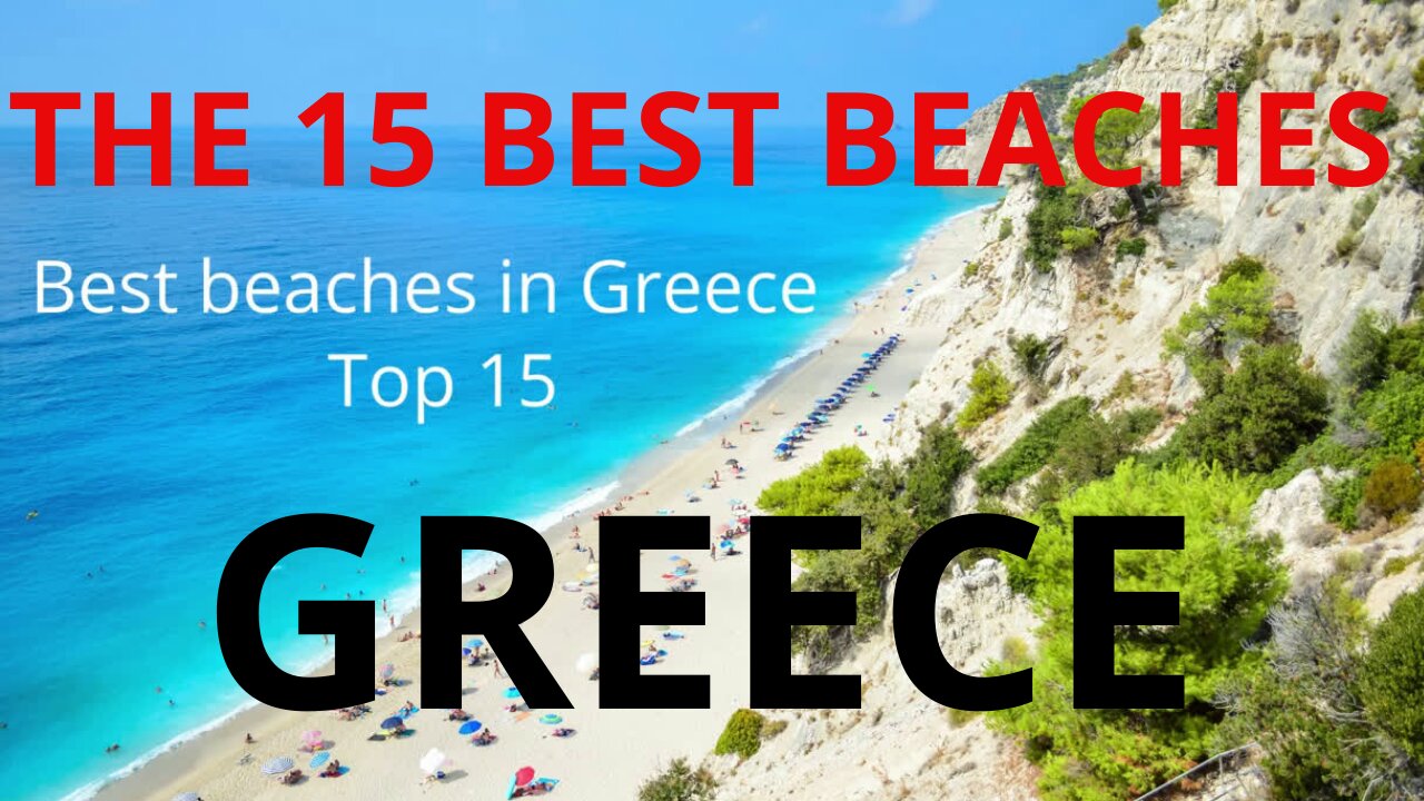 🇬🇷🏖️The 15 best beaches in Greece🏊