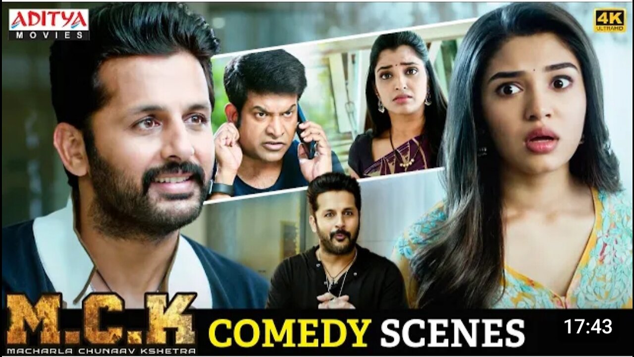 Macharla Chunaav Kshetra (N.C.K)move Comedy scenes