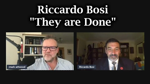 Riccardo Bosi "They are DONE"