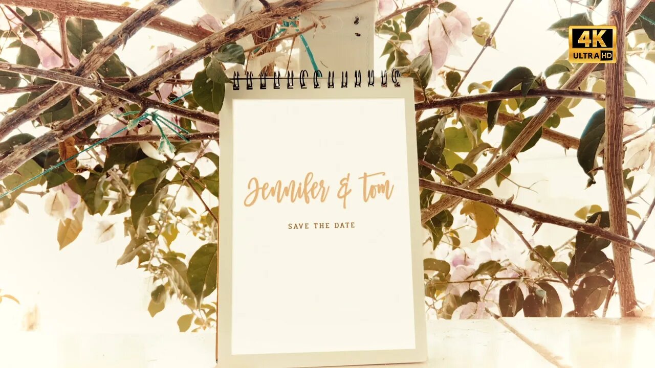 After Effects Template - Stop Motion Wedding Flip Book