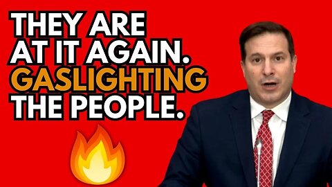 They're At It Again...Gaslighting