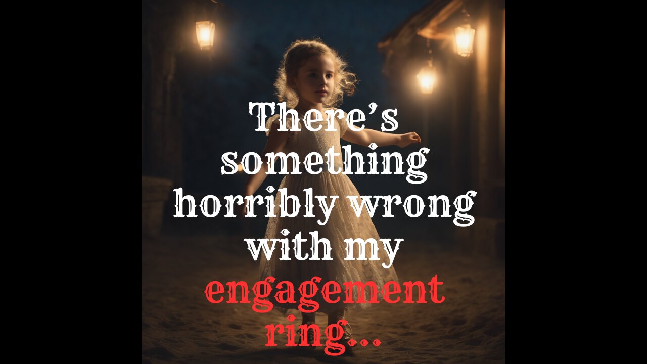 There’s something horribly wrong with my engagement ring...
