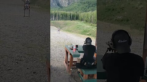 CMMG Banshee AR-10 at the range
