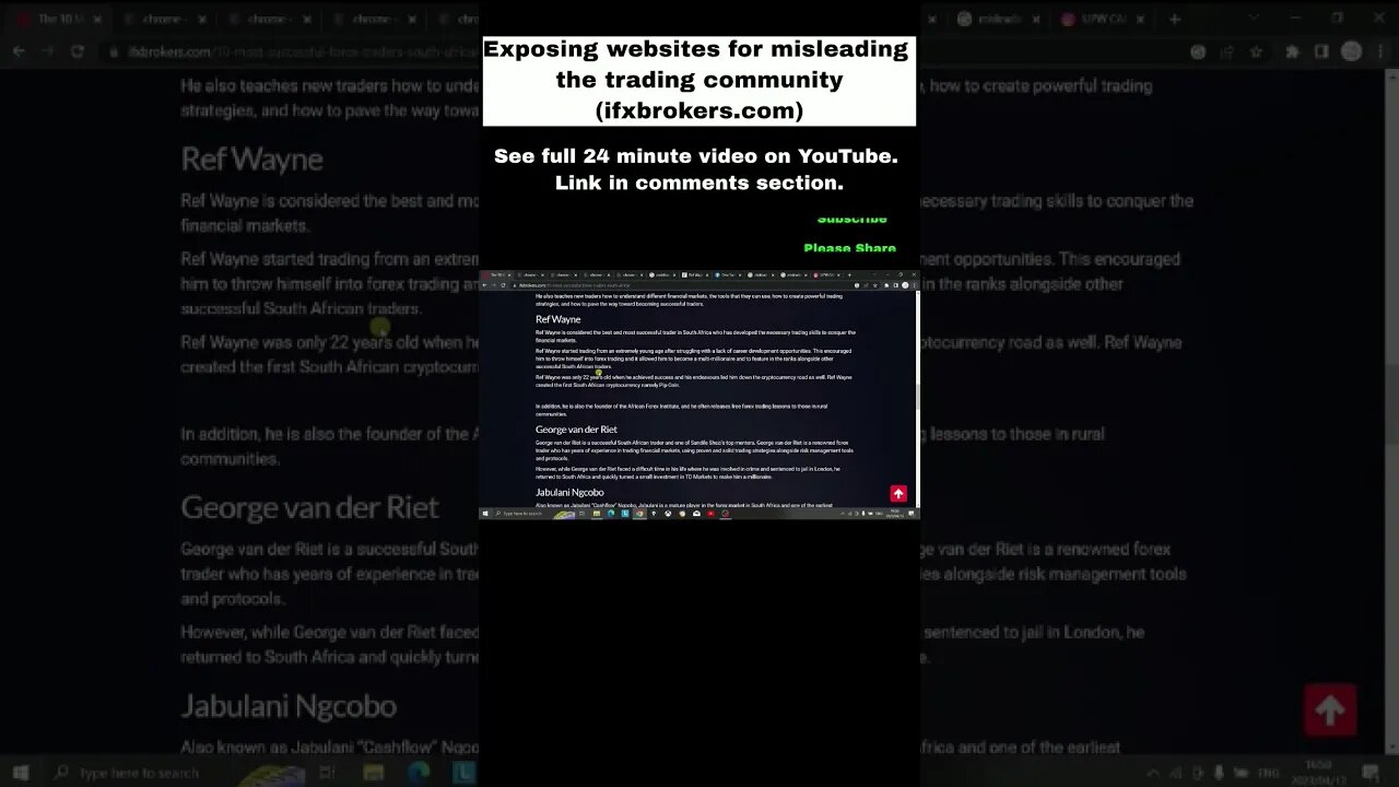 Exposing Websites For Misleading Advertising - part 2