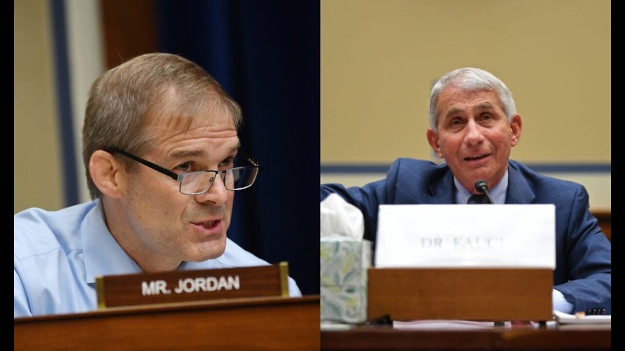 Jim Jordan Slams Dr Fauci Over COVID-19 outbreak