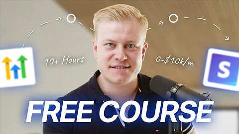 Free 10 Hour Online Business Course for Beginners (Zero to $10K⧸m)