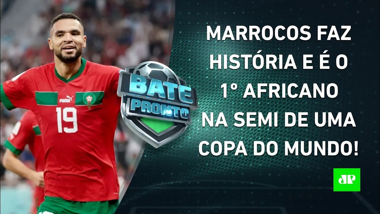HISTÓRICO! Marrocos ELIMINA Portugal e é 1ª AFRICANO a CHEGAR a uma SEMIFINAL de Copa! | BATE-PRONTO