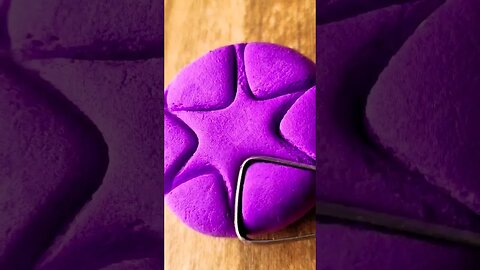 DIY how to make polymer clay cookies #shorts