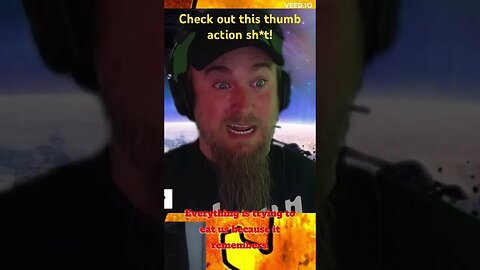Denny’s flawless logic on the evolution of humans.
