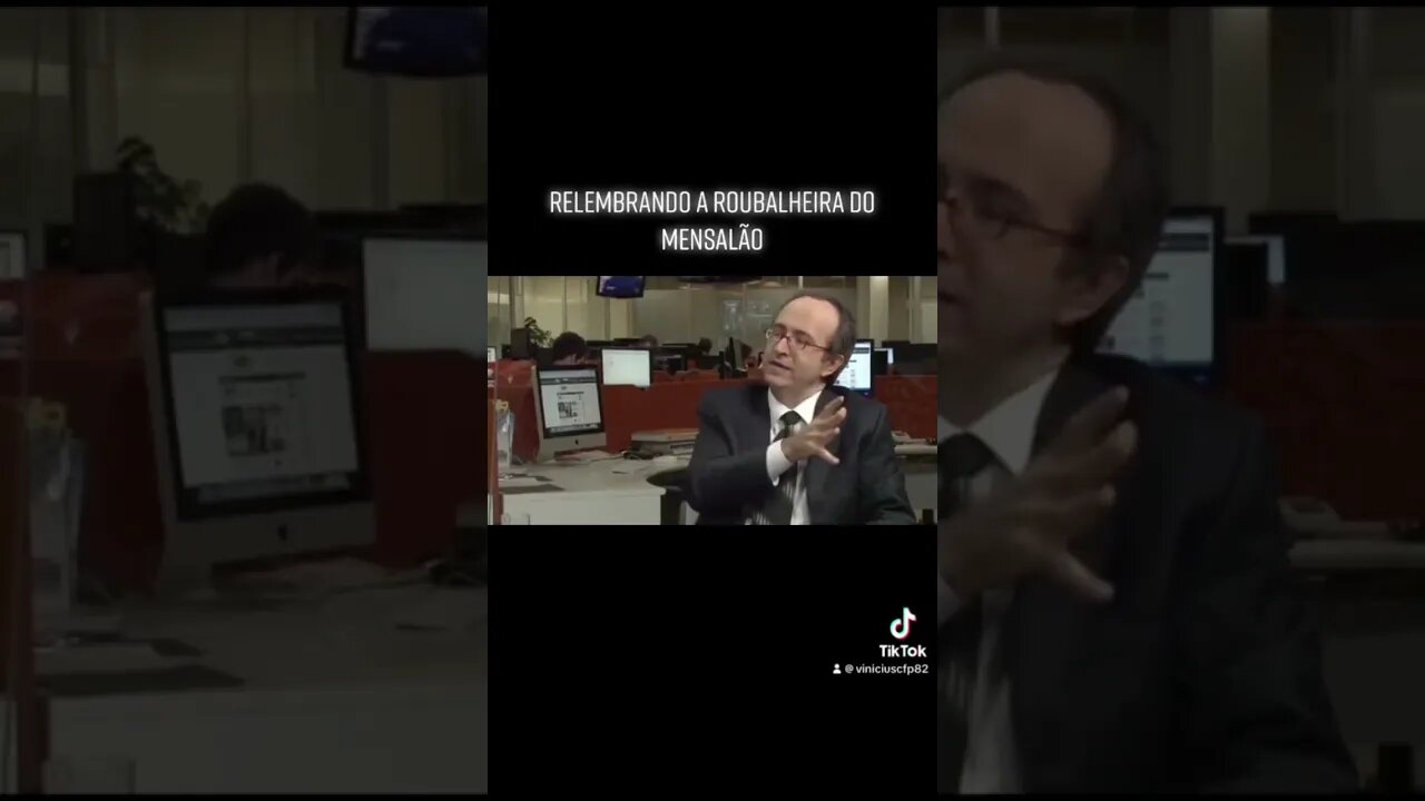 Reinaldo Azevedo nos tempos de Mensalão parte 1