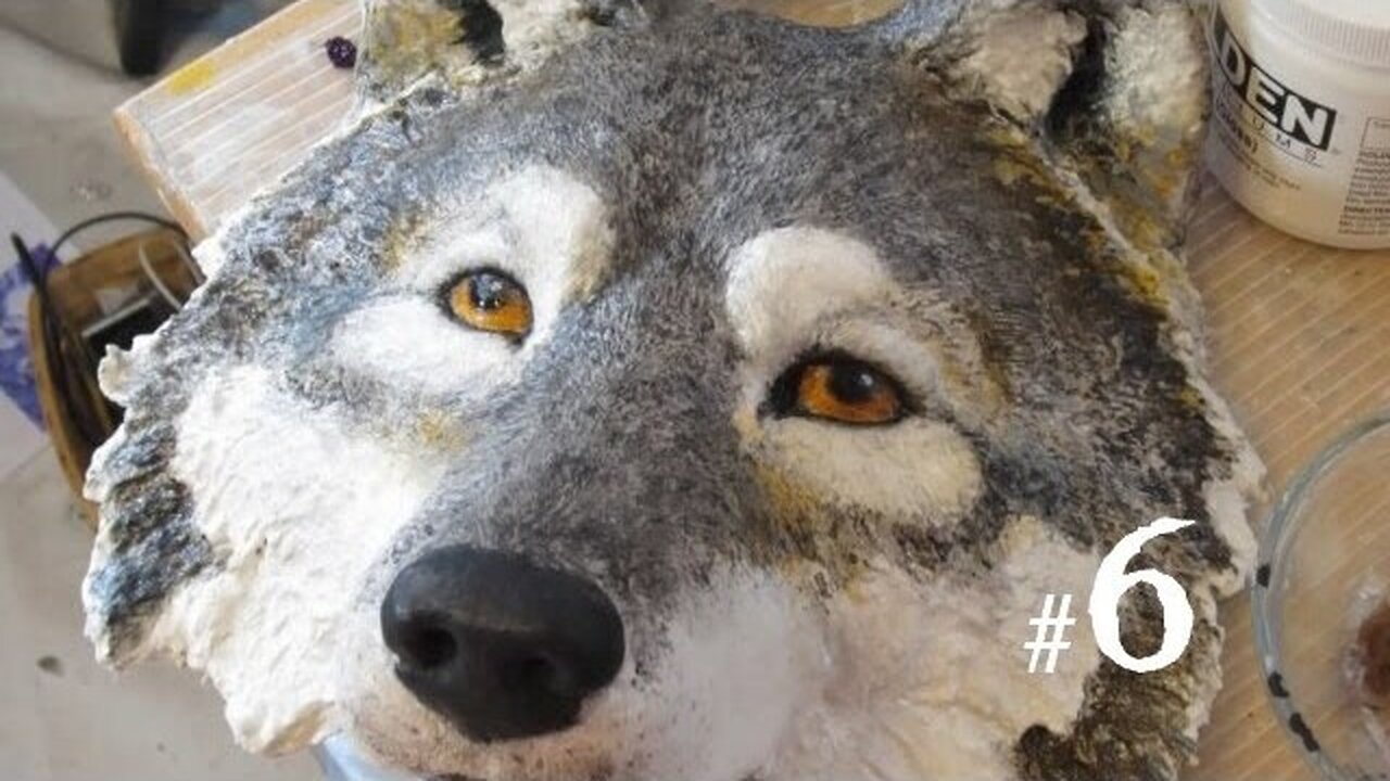 Jonni Good's Wolf Mask is Done