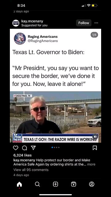 We've secured the border for you Biden. Now leave it alone!