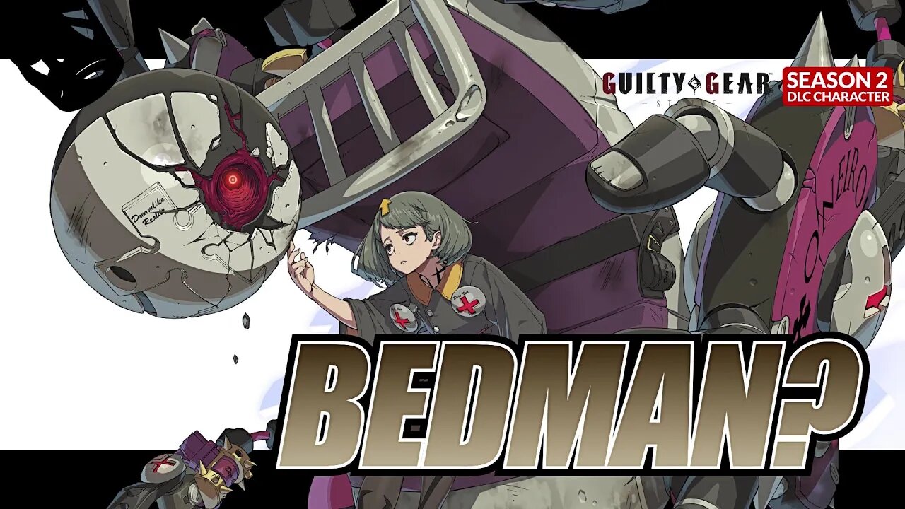 Lucky Reacts to Bedman? (Delilah) Guilty Gear Strive Reveal Trailer