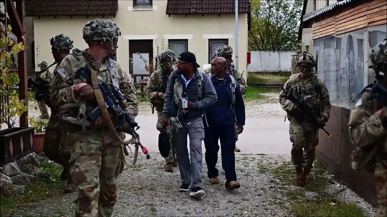 U.S. Army Paratroopers Conduct High Value Target Extraction - Bayonet Ready 22