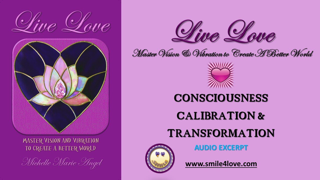 Consciousness Calibration & Transformation-Live Love excerpt by Michelle Marie Angel