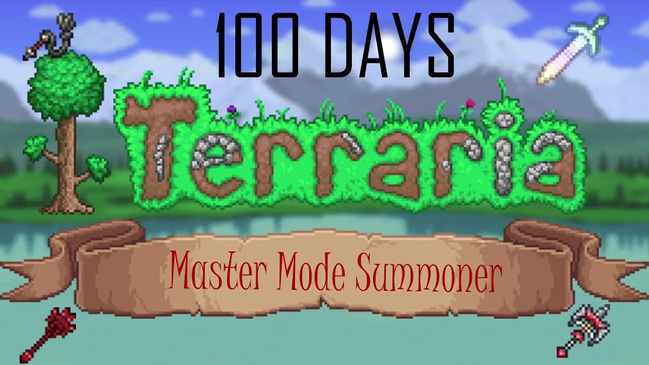 I Spent 100 Days in Terraria's Master Mode as a Summoner Pt.1