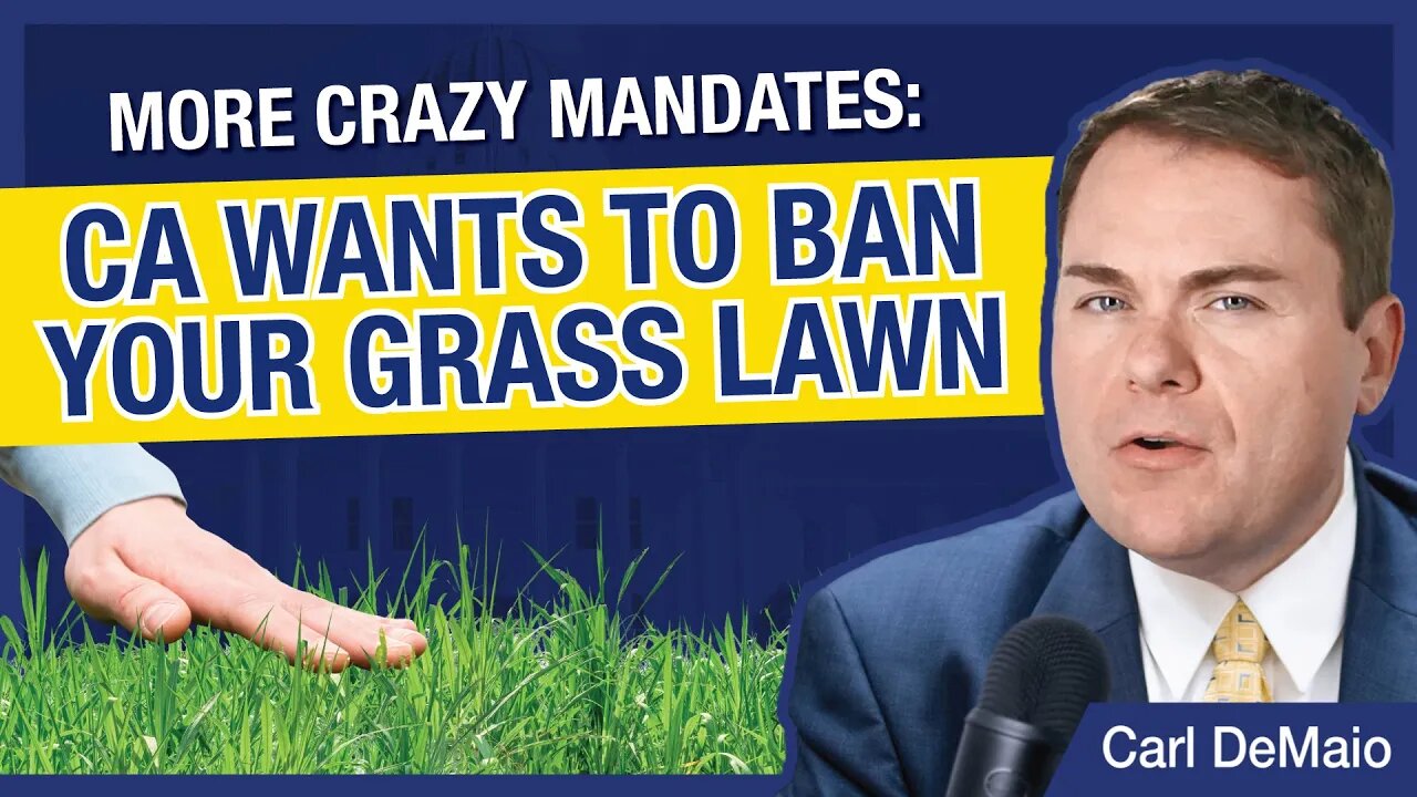 California Politicians Ban Grass Lawns – and Threatens Water Fines