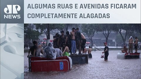 Chuva forte deixa SP em estado de atenção para alagamentos