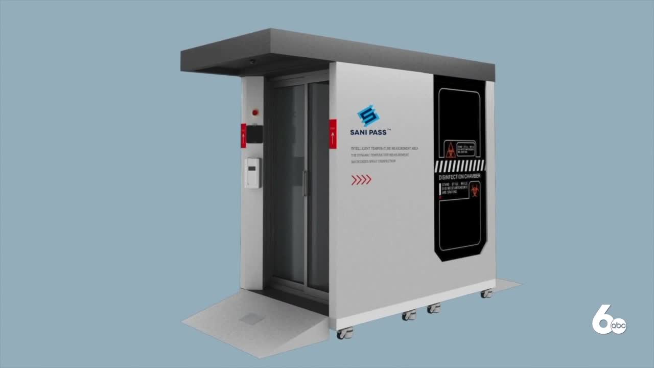 New device could help with disinfecting public spaces