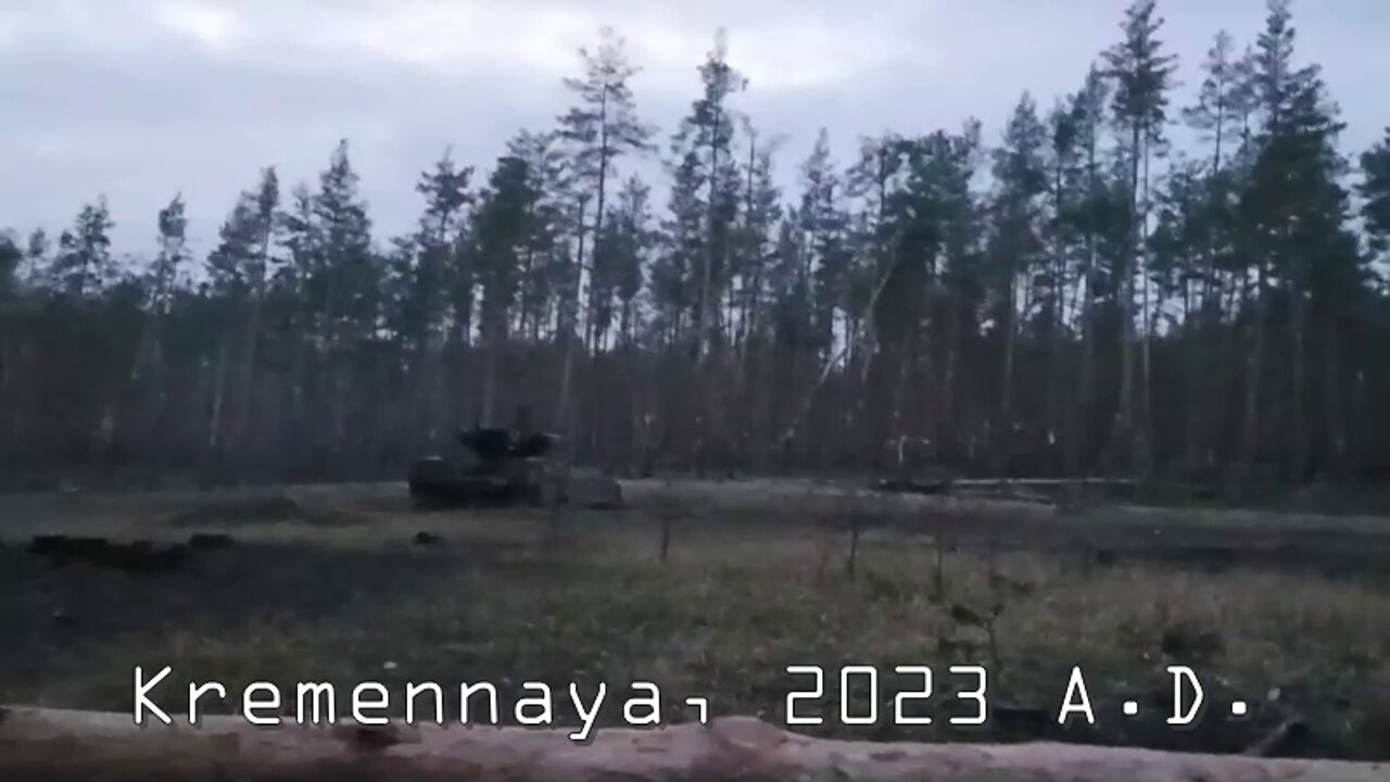 BMPT "Terminator" in the Kremennaya area