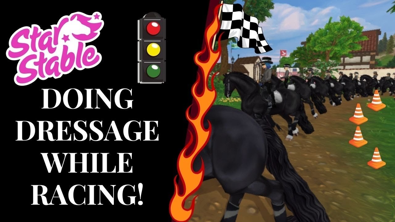 Metal Queens DRESSAGE RACING! 😱 WHAT????? Star Stable Quinn Ponylord