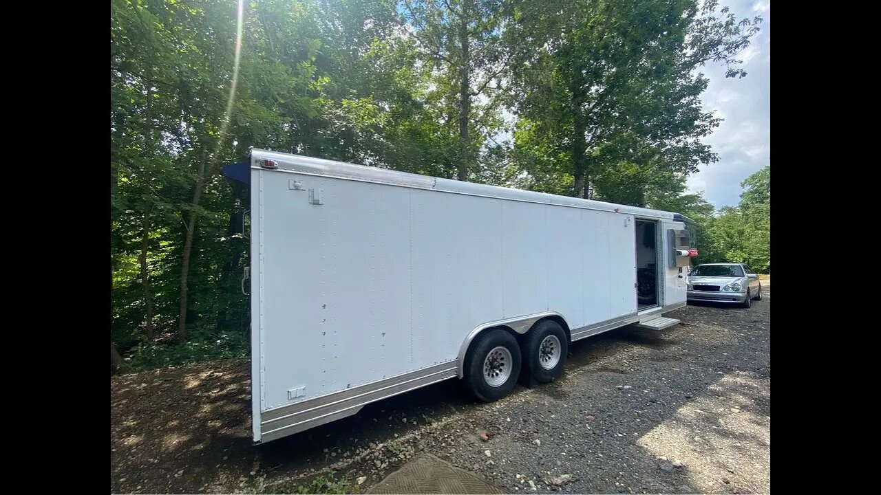 1995 Featherlite Trailer Mods for Motorcycles Transport and Storage