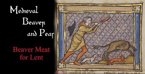 Medieval Beaver and Peas