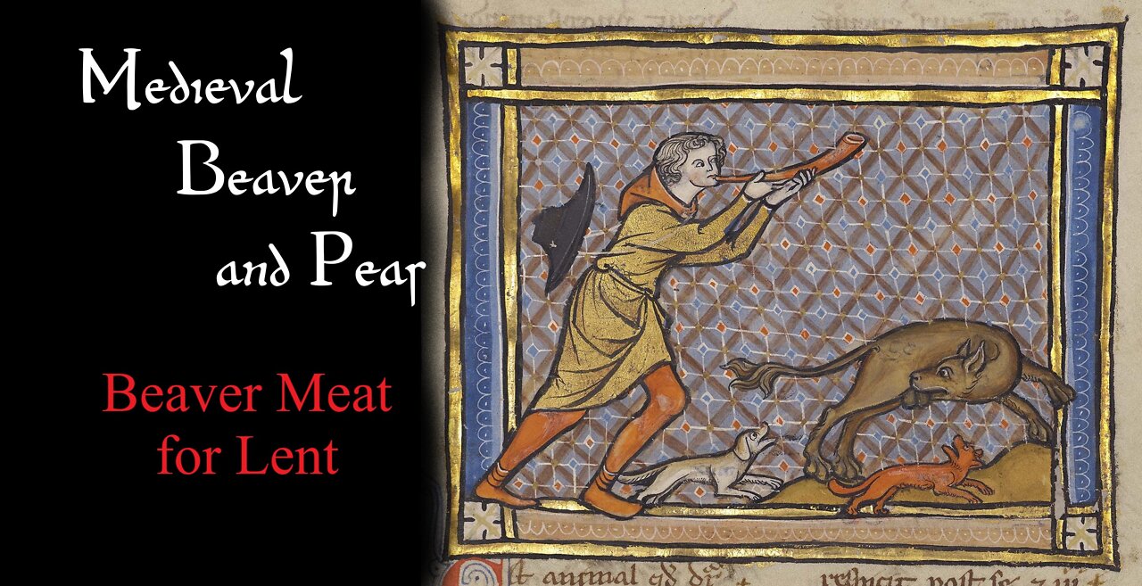 Medieval Beaver and Peas