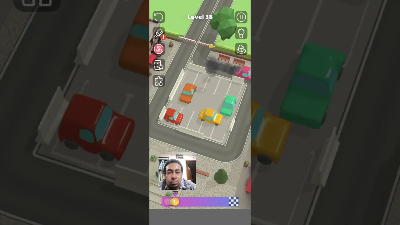 Parking Jam 3D Level 38 #shorts #gameday #gamers #parkingjam3d #game #gameplay