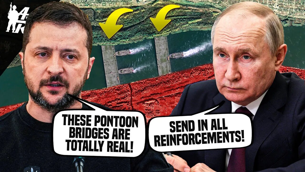 Two Pontoon Bridges Deployed over the Dnipro! | New Ruzzian Mobilization Coming|Ukrainian War Update