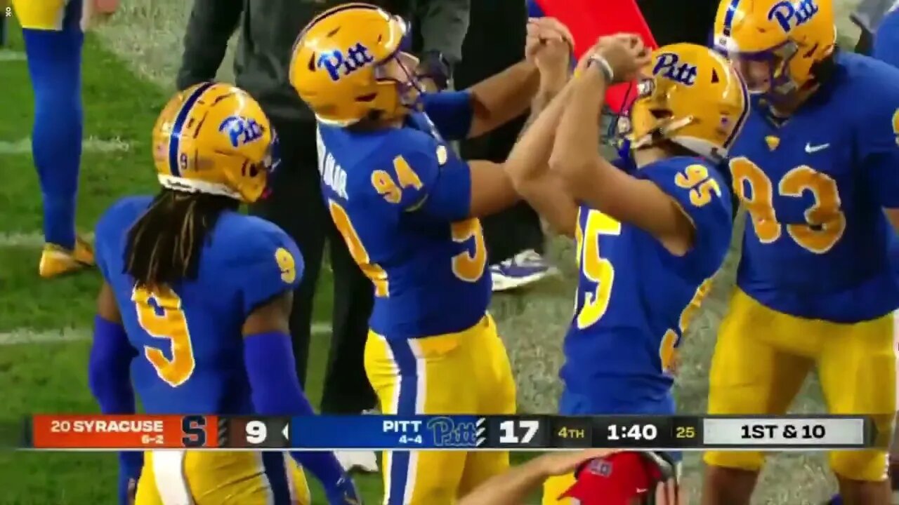 A GAME WINNING PUNT! 💯🤯