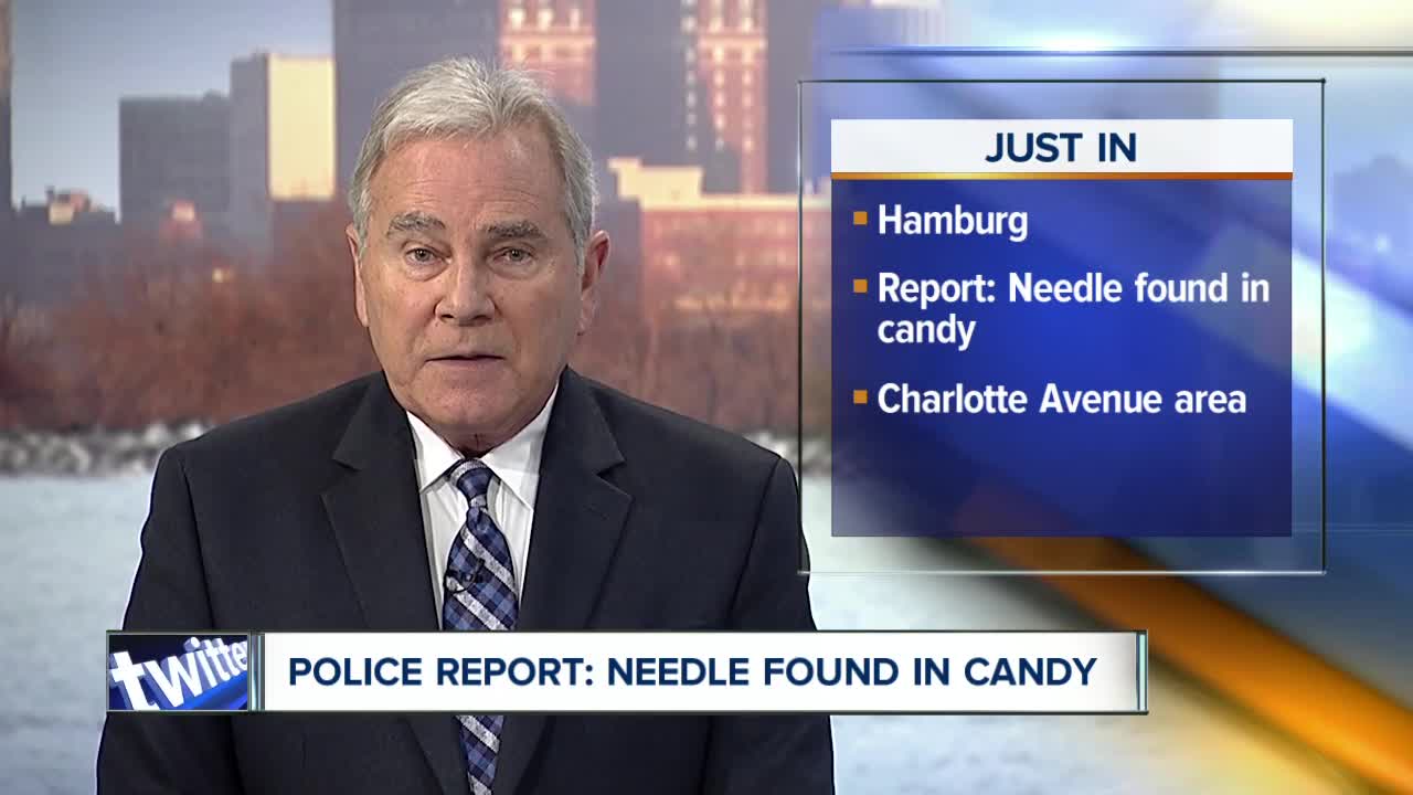 Report: Needle found in Village of Hamburg Halloween candy