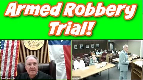 Interesting Armed Robbery Trial In Texas (Not Complete)