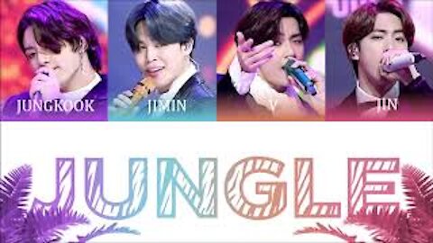 BTS 방탄소년단 "Jungle " new lyrics video