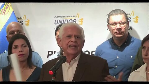 ESTO FUE LO QUE DIJO OMAR BARBOZA, DE LA PLATAFORMA UNITARIA, SOBRE LAS SANCIONES Y NEGOCIACIONES