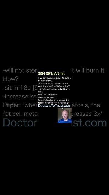 BEN BIKMAN metabolic rate on ketosis? Up 3 times