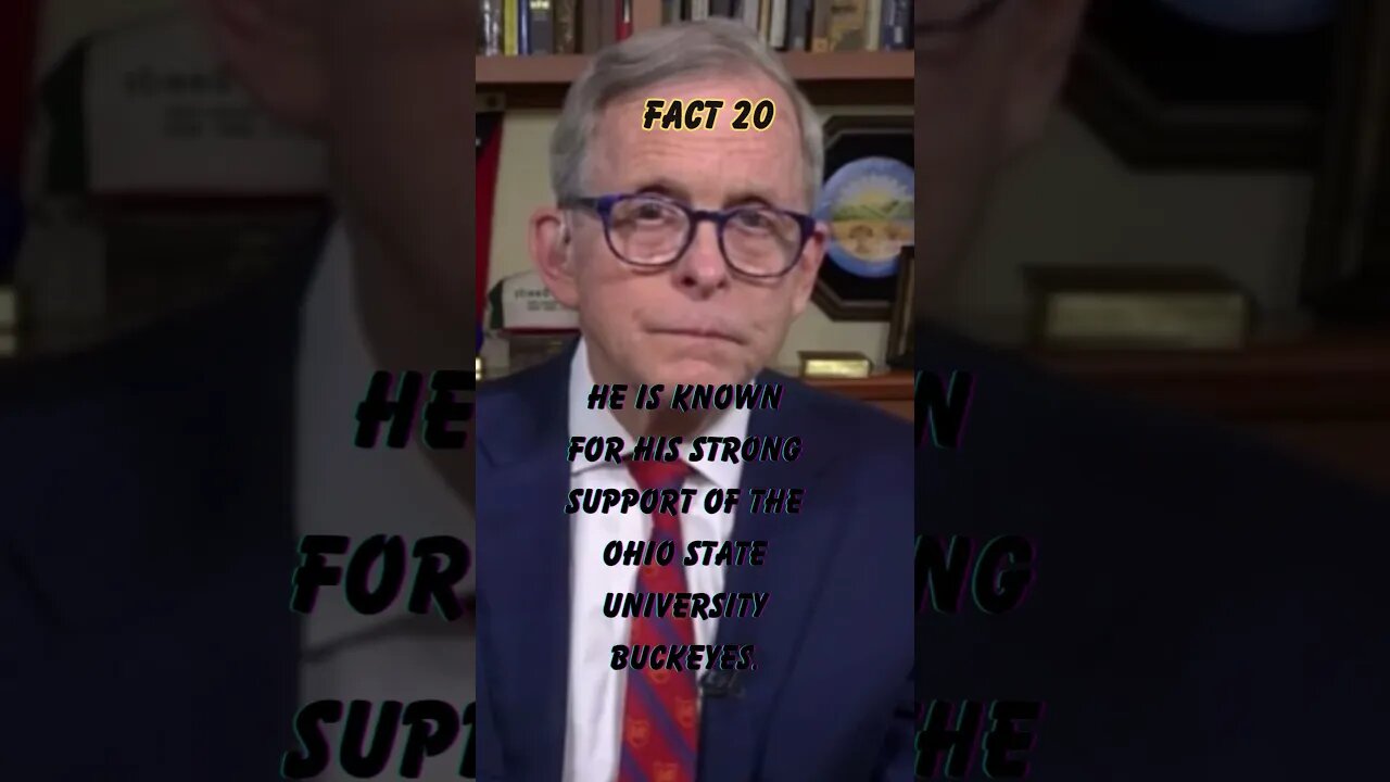 Facts about Mike DeWine