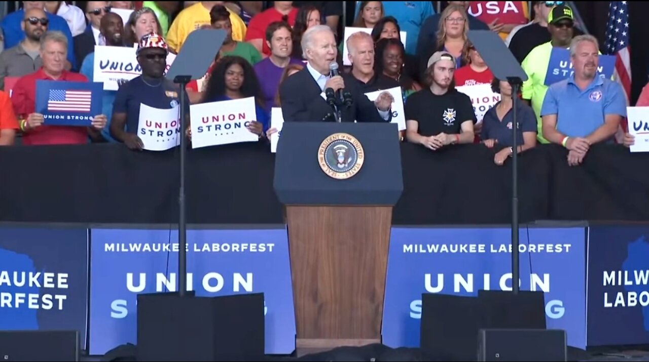 Biden Calls Heckler An Idiot Then Bashes MAGA Republicans