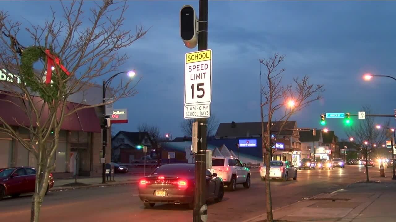 Lawsuit filed regarding school speed zone camera on Bailey Ave.