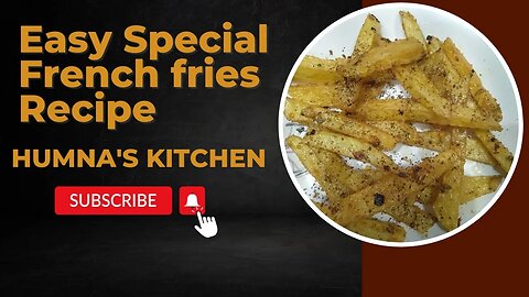 Easy special french fries