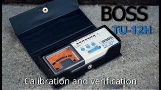 Boss TU-12H Tuner Calibration (#007)