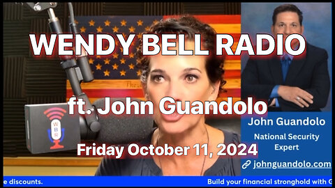 WENDY BELL RADIO ft. John Guandolo - An Afghan Muslim Jihadi plots to bomb election day November 5