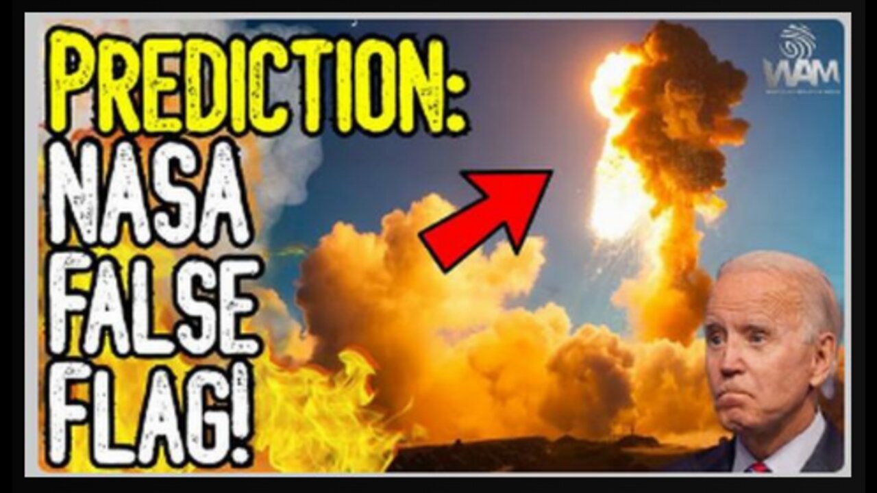 PREDICTION- NASA FALSE FLAG!! - SOMETHING BIG IS ABOUT TO HAPPEN!