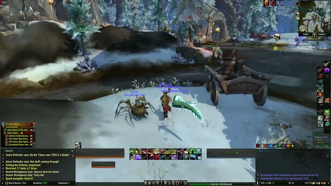 World of Warcraft Dragonflight Send It