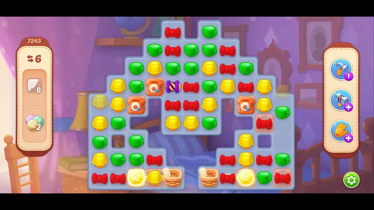 Playrix Homescapes Gameplay Walkthrough Level 7243