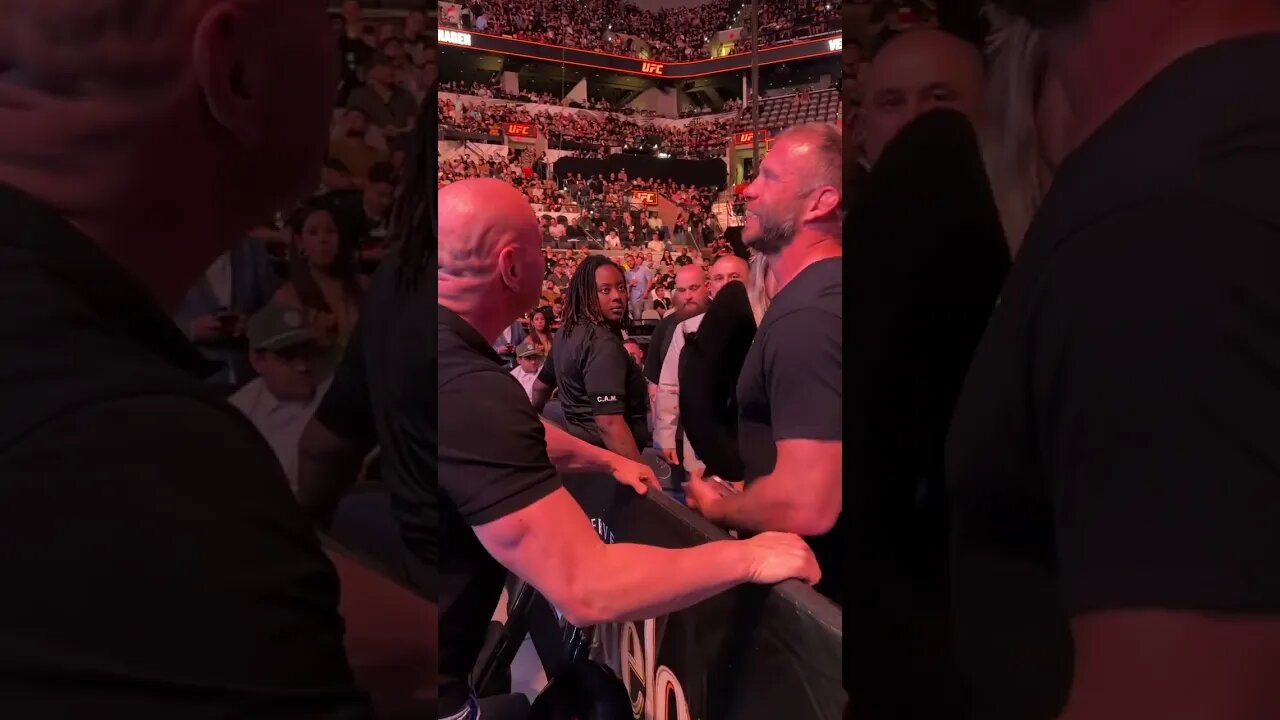 Cowboy and Dana White Share a Moment After HOF Announcement 🤝