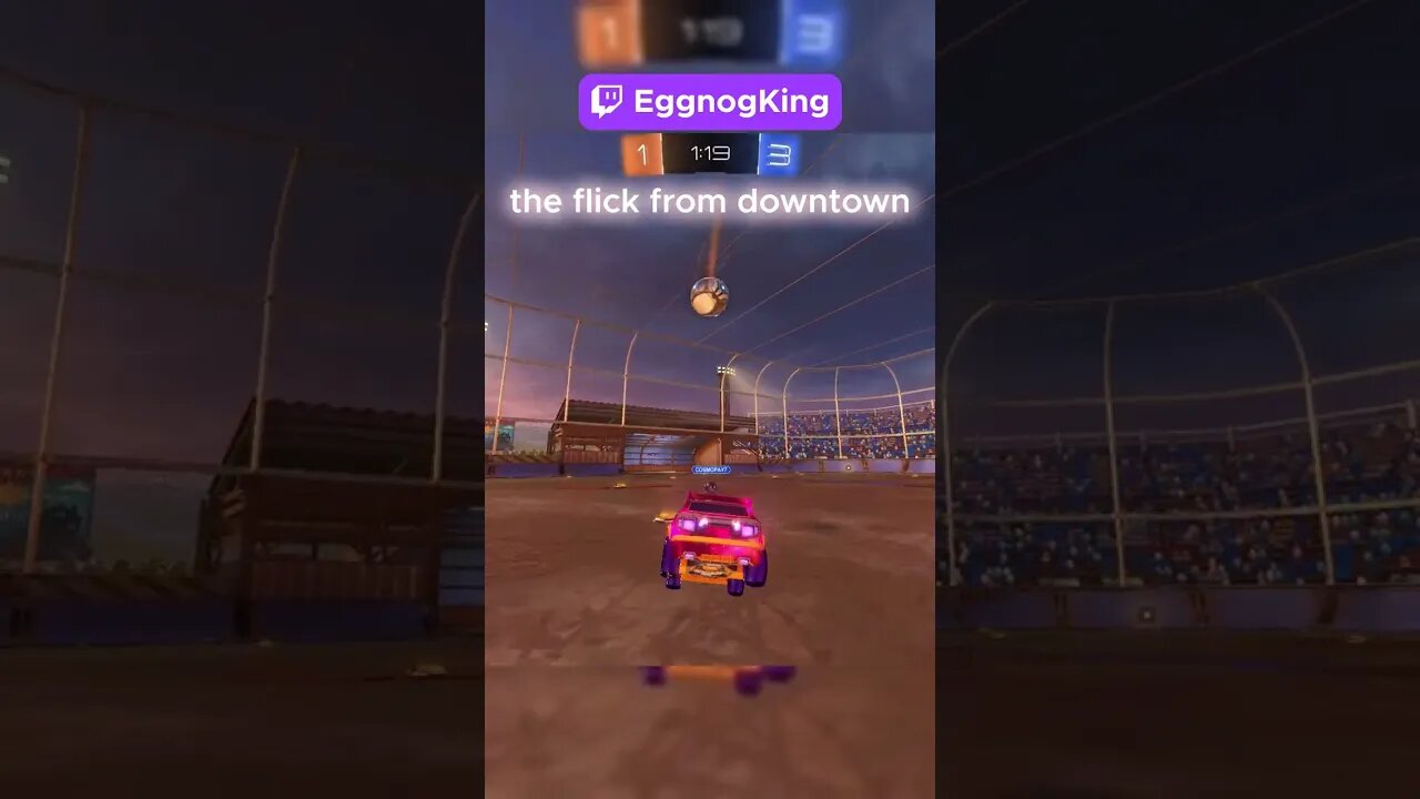 fennec flick from downtown #rocketleague