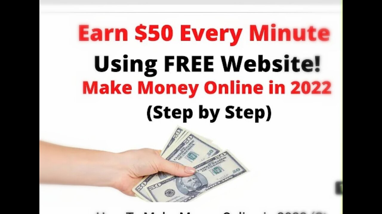 How To Make Money Online in 2022 (Step by Step). *NEW METHOD!*